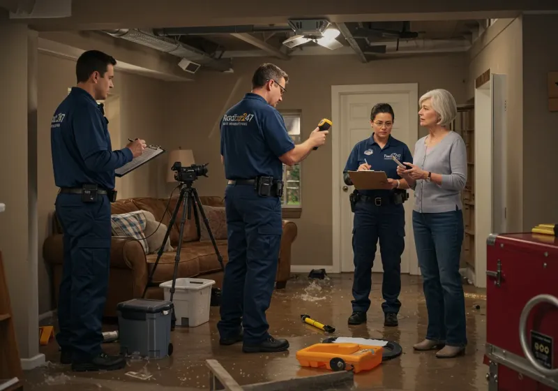 Water Damage Assessment and Insurance Documentation process in Bacliff, TX